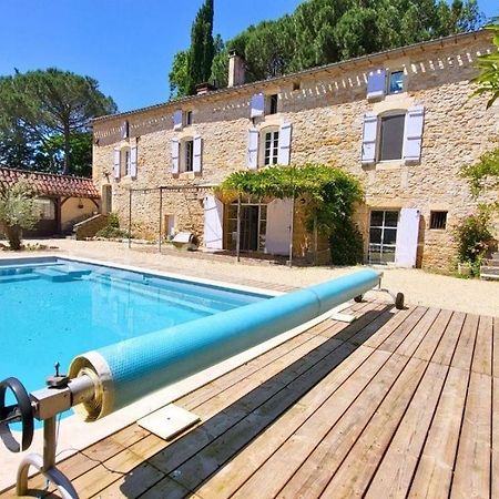 Domaine La Buissiere Duravel "La Maison" Piscine Privative Exterior foto